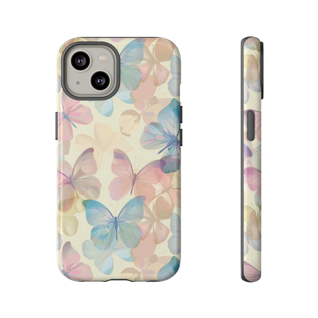 Cute Samsung Case | Cool Iphone Case | Summer Pastel Butterflies, Samsung S24, S23, S22, S21, IPhone 15 Case | Iphone 14 Case, Iphone 13 Case - Studio40ParkLane