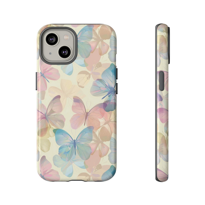 Cute Samsung Case | Cool Iphone Case | Summer Pastel Butterflies, Samsung S24, S23, S22, S21, IPhone 15 Case | Iphone 14 Case, Iphone 13 Case - Studio40ParkLane