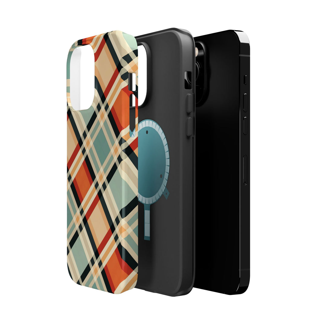 Checkered Plaid Magsafe Gift for Her Cute Phone Case for Iphone, | iPhone 16 | iPhone 15 Pro Max, Iphone 14 Pro Max, 13 12 11 10 9 8 7 - Studio40ParkLane