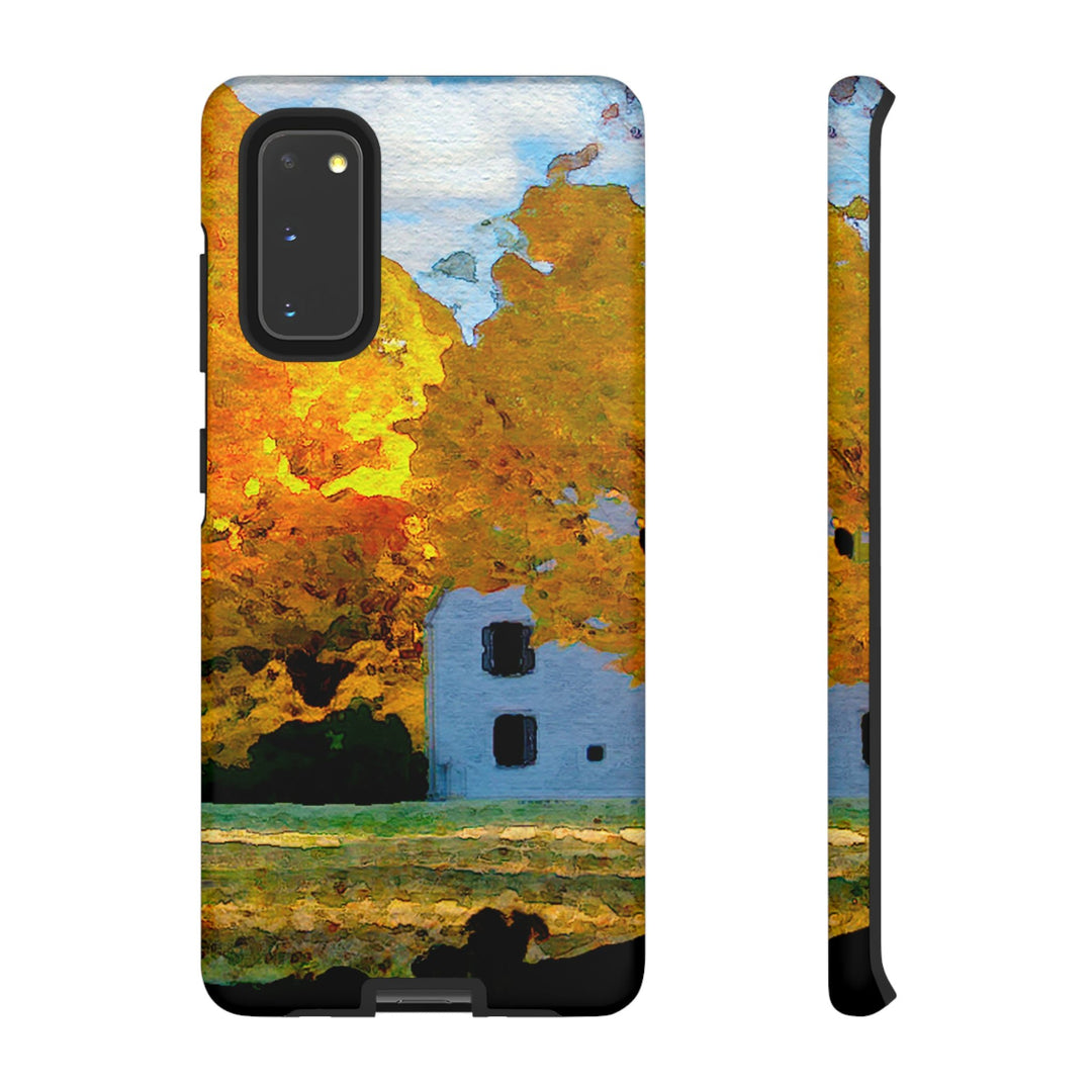 Cute Samsung Phone Case | Aesthetic Samsung Phone Case | Galaxy S23, S22, S21, S20 | New England Fall, Protective Phone Case - Studio40ParkLane