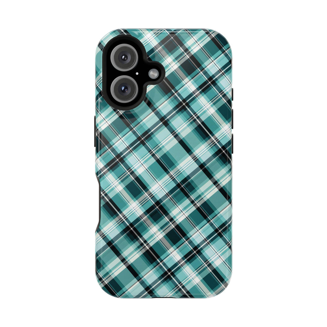 Checkered Plaid Magsafe Gift for Her Cute Phone Case for Iphone, | iPhone 16 | iPhone 15 Pro Max, Iphone 14 Pro Max, 13 12 11 10 9 8 7 - Studio40ParkLane