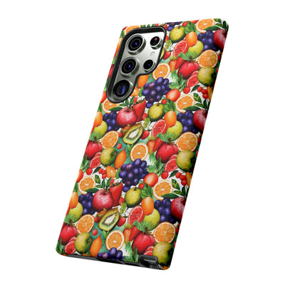 Impact Resistant, Fall Fruit, Cute Phone Cases for Samsung S24, S23, S22, S21, IPhone 15 pro Iphone 14 pro Iphone 13 IPhone 12 Iphone 11