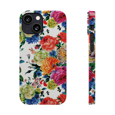 Slim Spring Flowers Gift for Her Cute Phone Cases for Iphone 16 Pro Max | iPhone 15 Case | iPhone 15 Pro Max Case, Iphone 14, 13, 12, 11, 10, 8, 7 - Studio40ParkLane