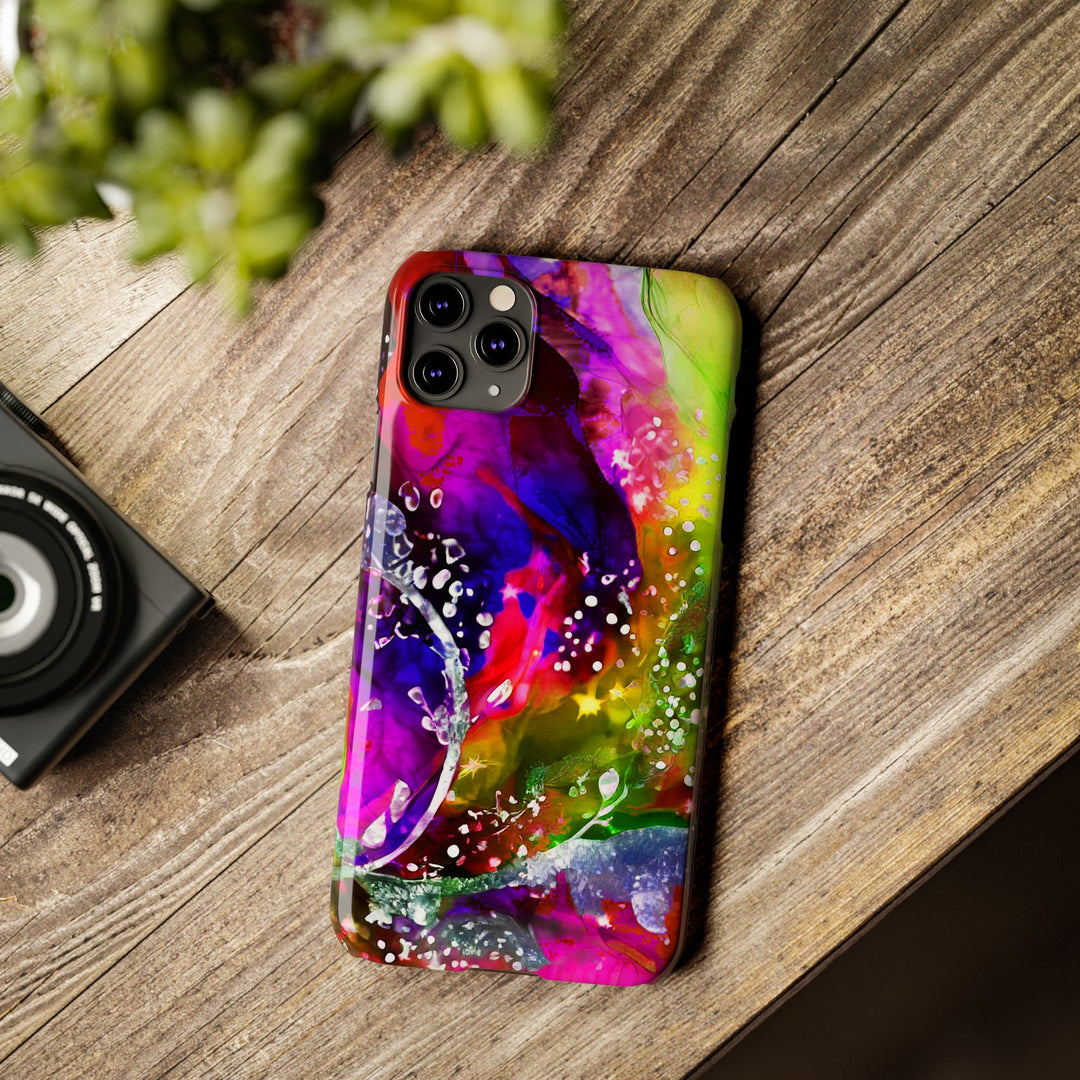 Slim Cute Phone Cases for Iphone | iPhone 15 Case | iPhone 15 Pro Max Case, Iphone 14, Iphone 14 Pro Max, Iphone 13, Summer Marble Feast - Studio40ParkLane