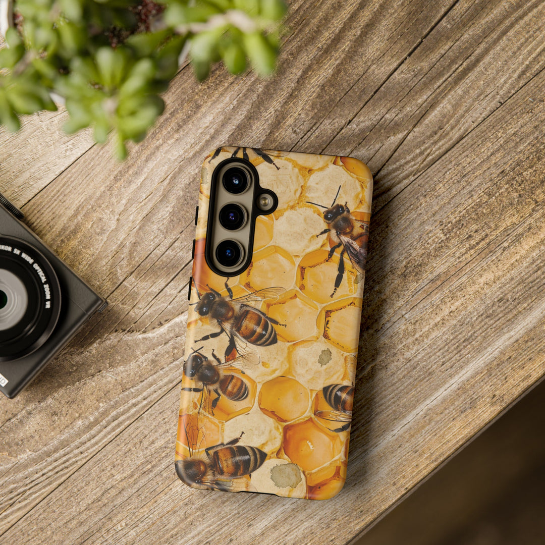 Cute Samsung Case | Cool Iphone Case | Honey Bees, Samsung S24, S23, S22, S21, IPhone 15 Case | Iphone 14 Case, Iphone 13 Case - Studio40ParkLane
