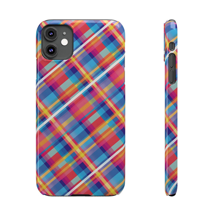 Slim Checkered Plaid Gift for Her Cute Phone Cases for Iphone 16 Pro Max | iPhone 15 Case | iPhone 15 Pro Max Case, Iphone 14, 13, 12, 11, 10, 8, 7 - Studio40ParkLane