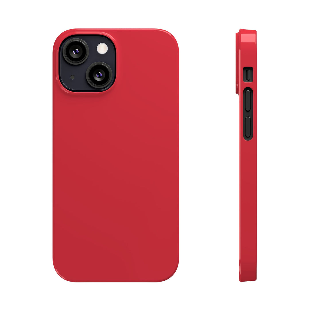 Slim Red Rouge Gift for Her Aesthetic Cute Phone Case for Iphone 16 - | iPhone 15 Pro Max Case | iPhone 14 Case 13 12 11 10 9 8 7 - Studio40ParkLane
