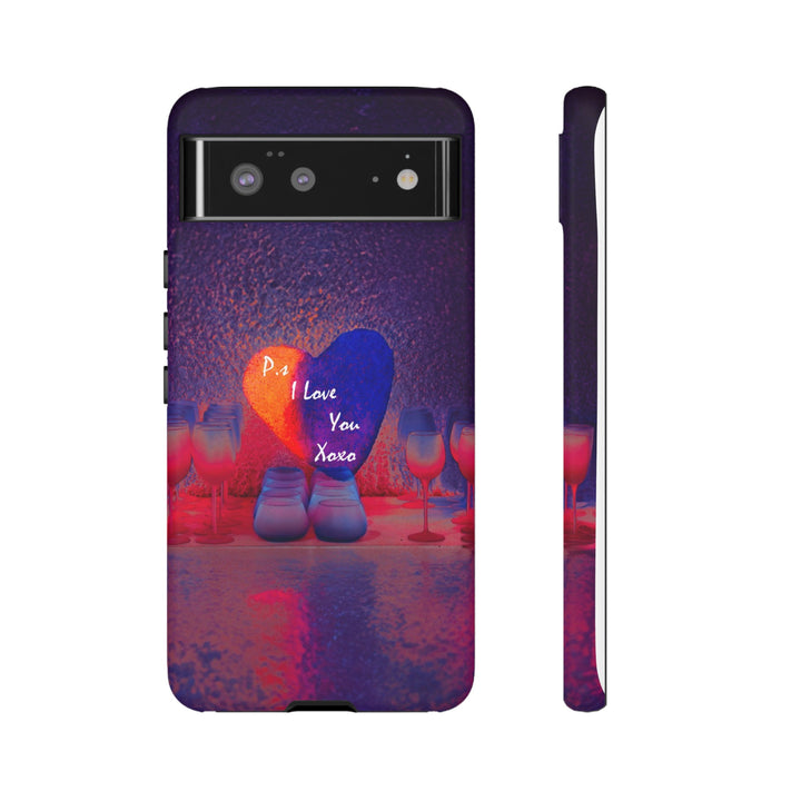 Cute Samsung Case | Cool Iphone Case | PS I love You - Heart, Samsung S24, S23, S22, S21, IPhone 15 Case | Iphone 14 Case, Iphone 13 Case - Studio40ParkLane