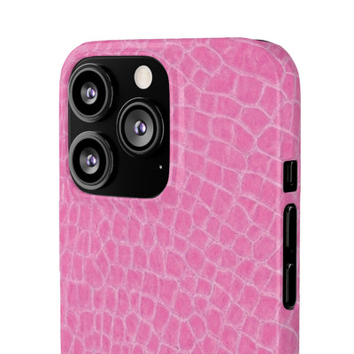 Snap Non Leather Pink Color Pattern Gift for Her Cute Phone Cases for Samsung Galaxy S24, S23, S22, S21, S20, Plus, Ultra, Iphone 16, 15, 14, Pro and Max - Studio40ParkLane