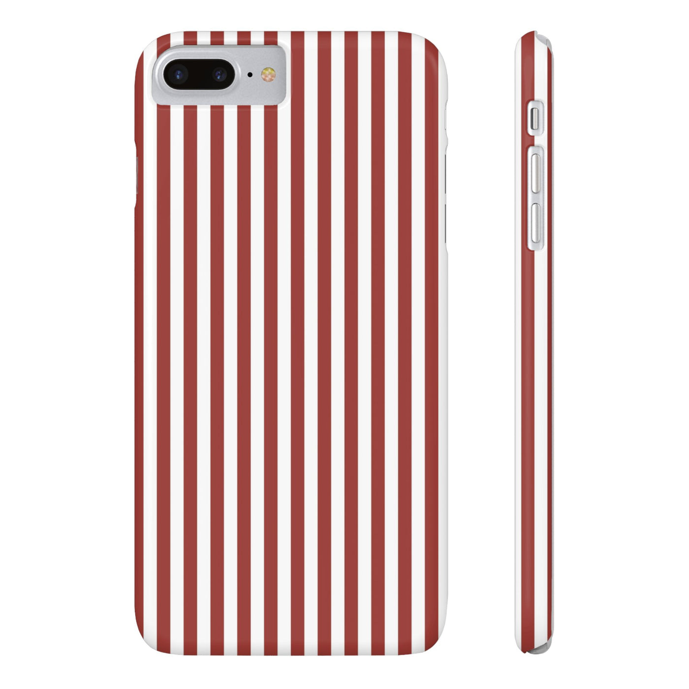 Slim Farmhouse Red Striped Cute Phone Case for Iphone 16 - | iPhone 15 Pro Max Case | iPhone 14 Case Iphone 13 12 11 10 9 8 7 Gift for Her - Studio40ParkLane