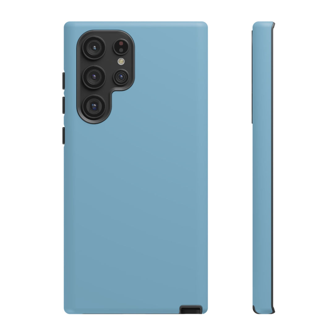 Premium Tough Sky Baby Blue Gift for Her Cute Phone Cases for Samsung S25 S24, S23, S22, S21, Iphone, 16, 15, 14, 13 Pro Max Ultra - Studio40ParkLane