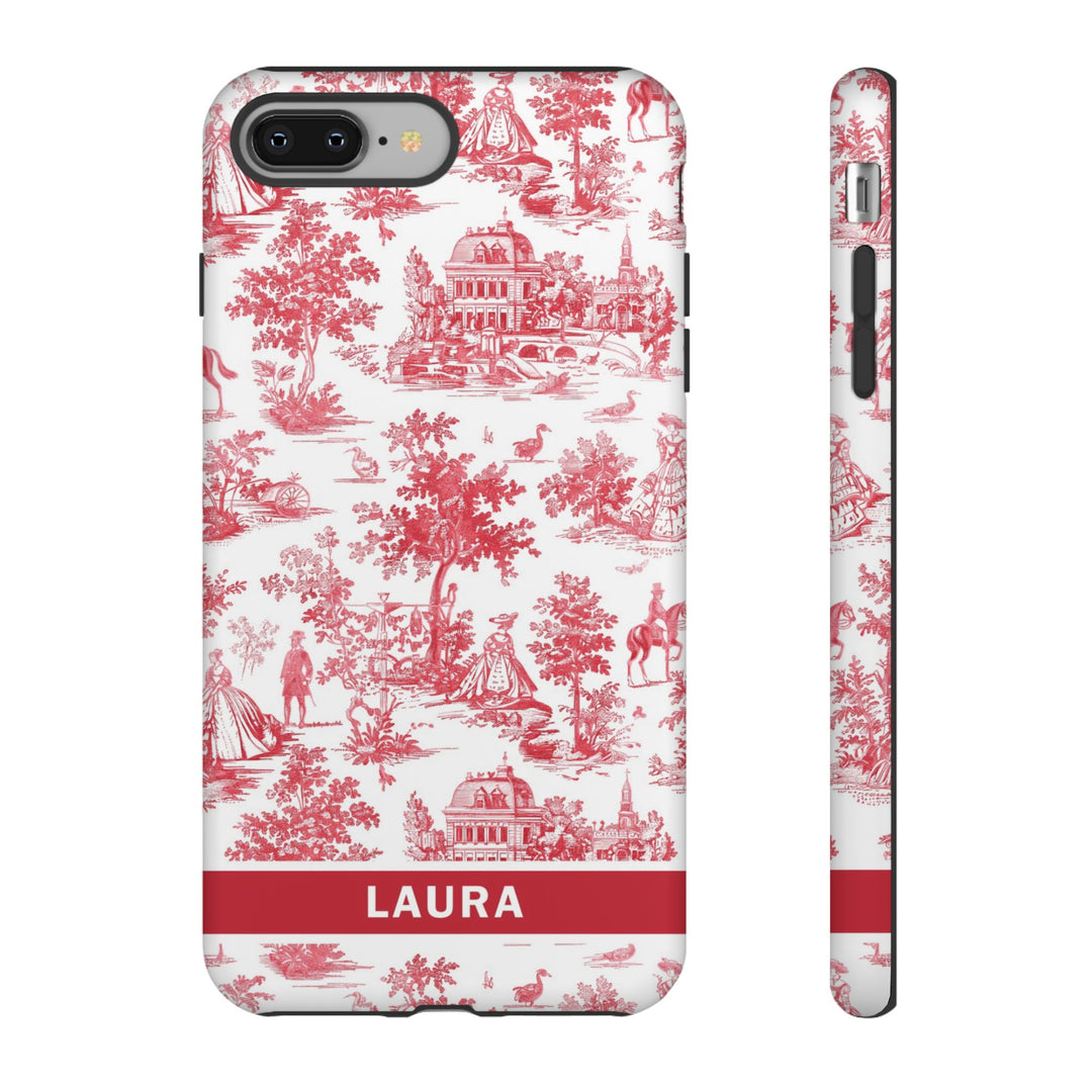 Premium Tough Personalized Initial Custom Gift Cute Phone Cases for Samsung Galaxy S24, S23, S22, S21 Plus, Ultra, Iphone 16, 15, 14 Pro Max - Studio40ParkLane