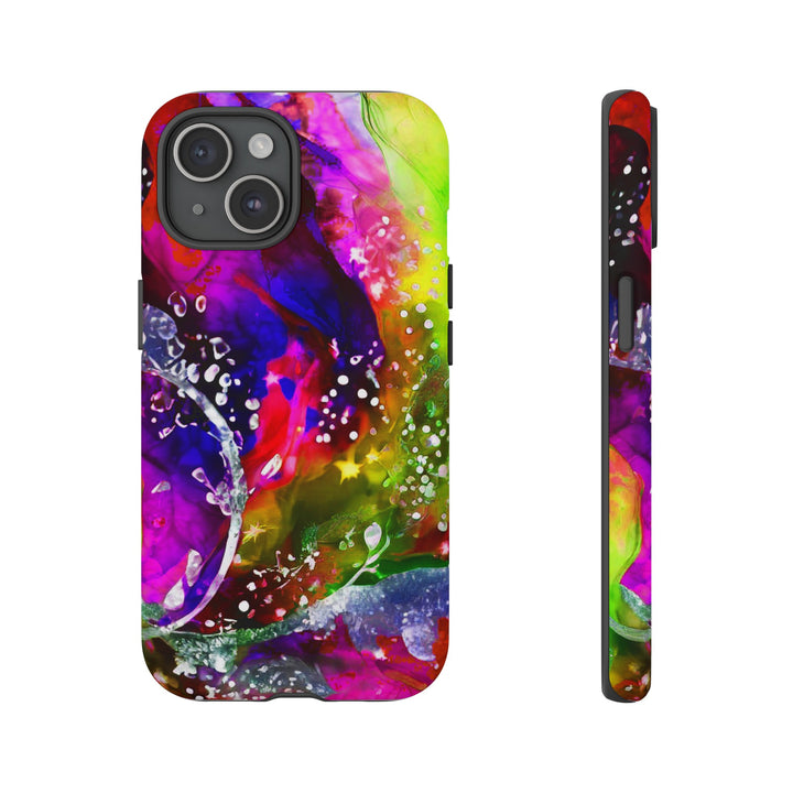 Impact Resistant, Multi Color Marble, Cute Phone Cases for Samsung S24, S23, S22, S21, IPhone 15 pro Iphone 14 pro Iphone 13 IPhone 12 Iphone 11 - Studio40ParkLane