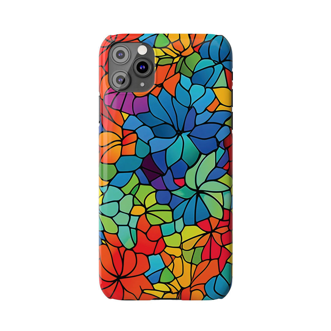 Slim Window Style Mosaic Gift for Her Cute Phone Cases for Iphone 16 Case | iPhone 15 Case | iPhone 15 Pro Max Case, Iphone 14, Iphone 14 Pro Max, Iphone 13 - Studio40ParkLane