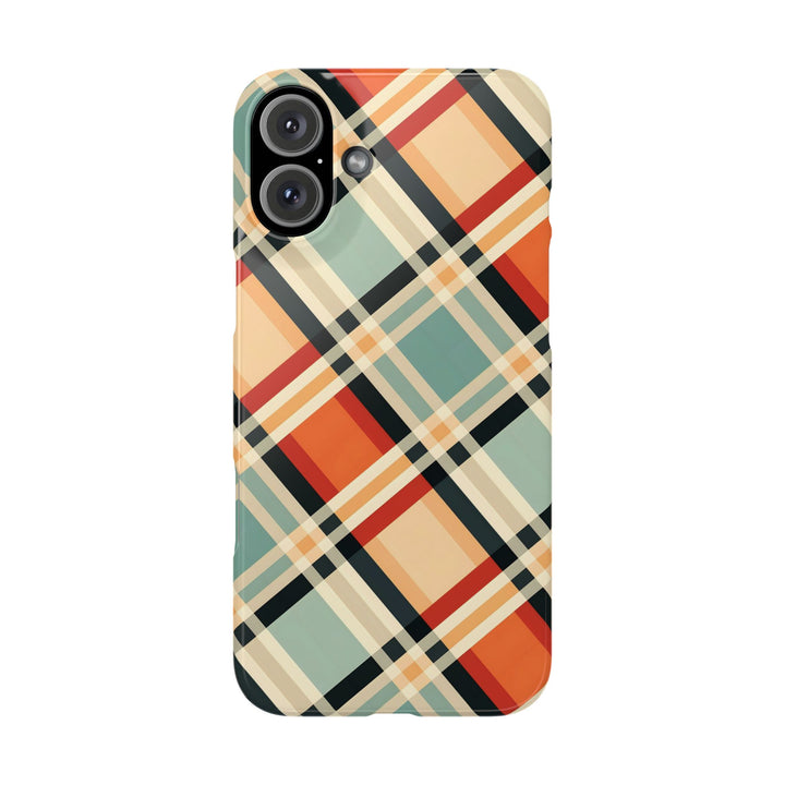 Slim Checkered Plaid Gift for Her Cute Phone Cases for Iphone 16 Pro Max | iPhone 15 Case | iPhone 15 Pro Max Case, Iphone 14, 13, 12, 11, 10, 8, 7 - Studio40ParkLane