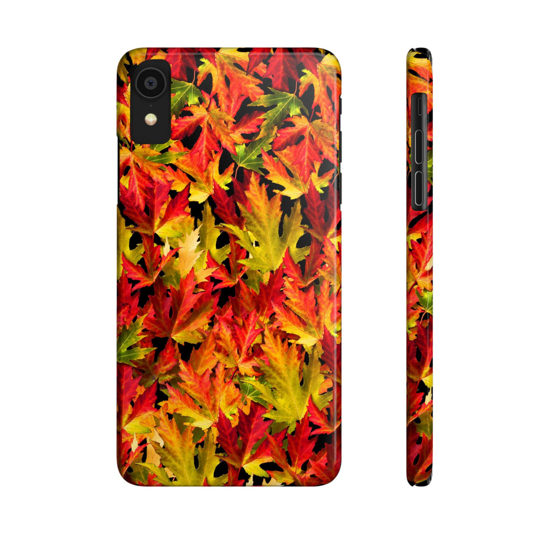 Slim Fall Leaves Slim Cute Phone Cases for Iphone | iPhone 15 Case | iPhone 15 Pro Max Case, Iphone 14, Iphone 14 Pro Max, Iphone 13 - Studio40ParkLane