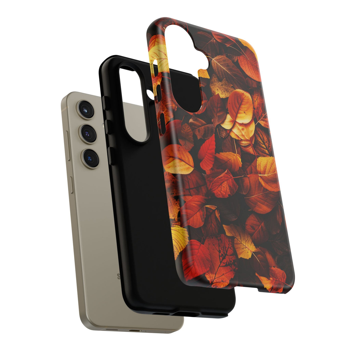 Autumn Fall Leaves Gift for Her Cute Phone Case for, Samsung Galaxy S24, S23, S22, S21, IPhone 16 Case | Iphone 15, Iphone 14, IPhone 13 Case