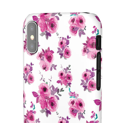 Snap Spring Flowers Cute Phone Cases for Samsung S24, S23, S22, S21, S20, Plus and Ultra, Iphone 16 Pro Max, Iphone 15, 14, 13, 12, 11, 10,9 - Studio40ParkLane