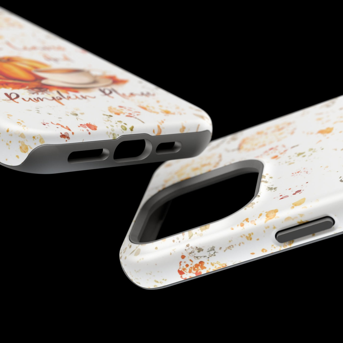 Fall Leaves Pumpkins Tough Magsafe Cute Phone Cases for Iphone | iPhone 15 Case | iPhone 15 Pro Max Case, Iphone 14, Iphone 14 13 12 11 10 9 8 7 - Studio40ParkLane