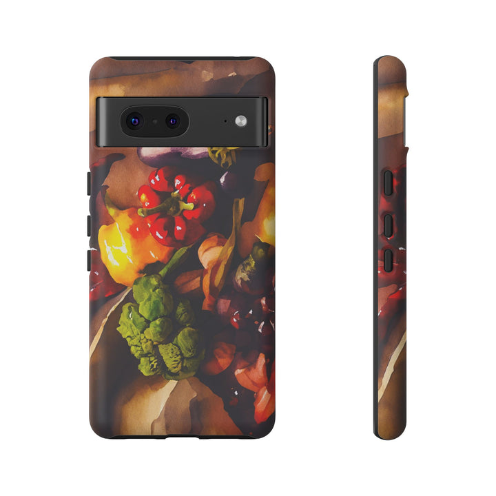 Impact Resistant, Fall Farm Vegetables, Cute Phone Cases for Samsung S24, S23, S22, S21, IPhone 15 pro Iphone 14 pro Iphone 13 IPhone 12 Iphone 11 - Studio40ParkLane