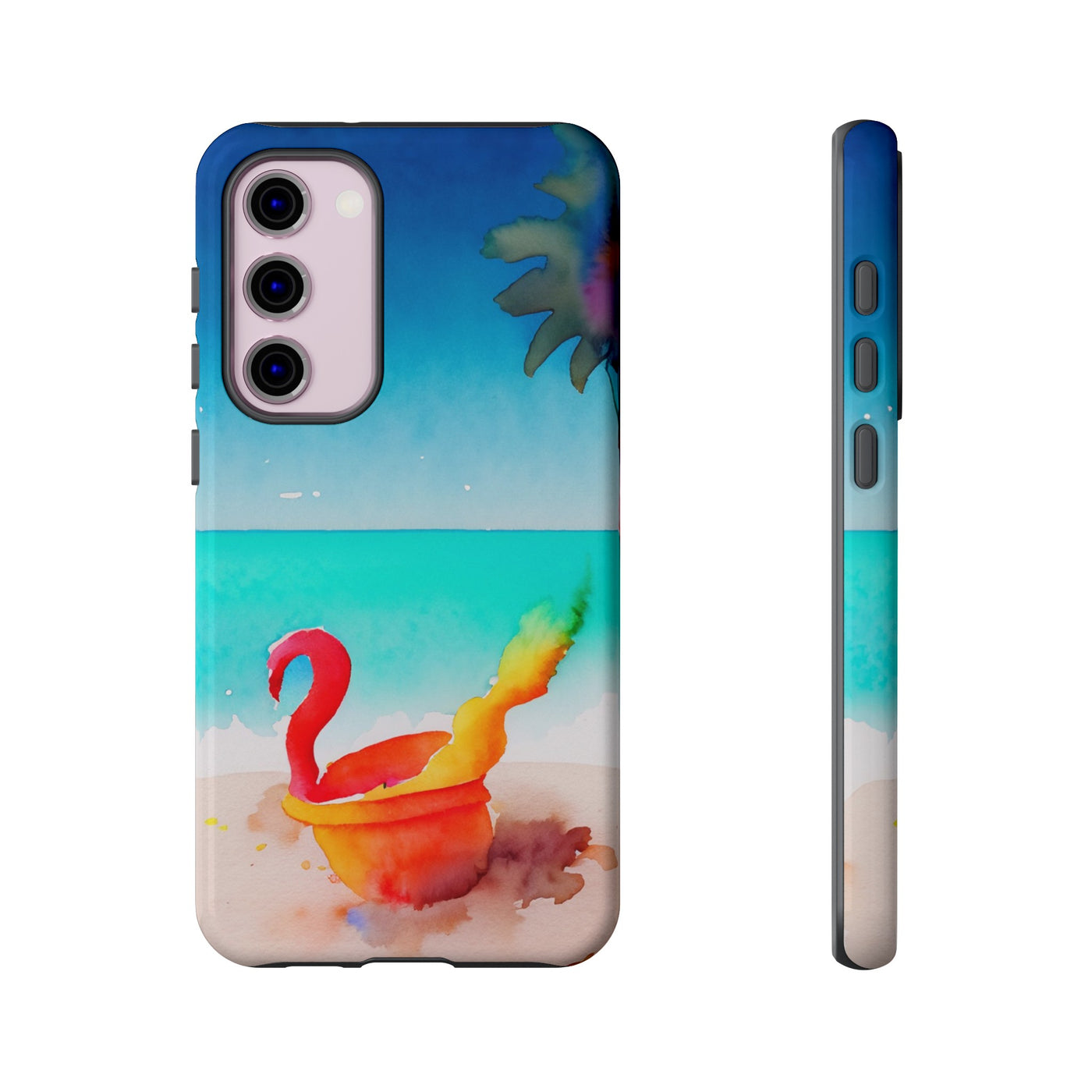 Cute Samsung Case | Cool Iphone Case | Summer Colorful Beach Bucket, Samsung S24, S23, S22, S21, IPhone 15 Case | Iphone 14 Case, Iphone 13 Case