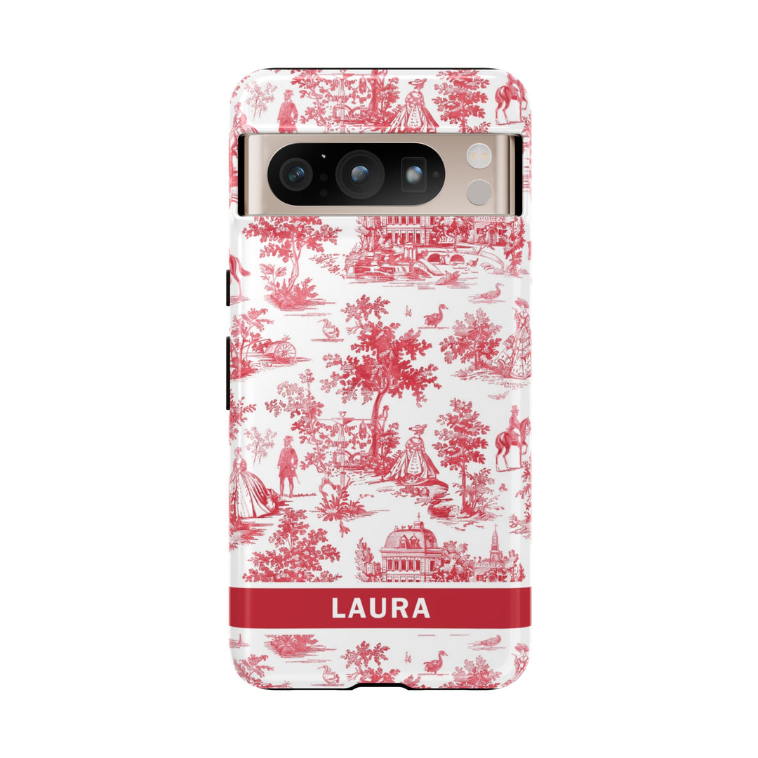 Premium Tough Personalized Initial Custom Gift Cute Phone Cases for Samsung Galaxy S24, S23, S22, S21 Plus, Ultra, Iphone 16, 15, 14 Pro Max - Studio40ParkLane