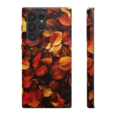 Autumn Fall Leaves Gift for Her Cute Phone Case for, Samsung Galaxy S24, S23, S22, S21, IPhone 16 Case | Iphone 15, Iphone 14, IPhone 13 Case