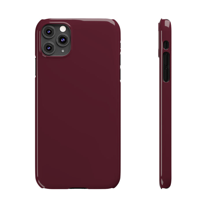 Slim Burgundy Maroon Gift for Her Aesthetic Cute Phone Case for Iphone 16 - | iPhone 15 Pro Max Case | iPhone 14 Case 13 12 11 10 9 8 7 - Studio40ParkLane