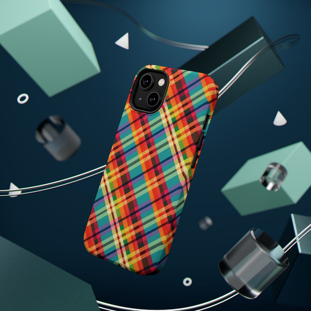 Checkered Plaid Magsafe Gift for Her Cute Phone Case for Iphone, | iPhone 16 | iPhone 15 Pro Max, Iphone 14 Pro Max, 13 12 11 10 9 8 7 - Studio40ParkLane
