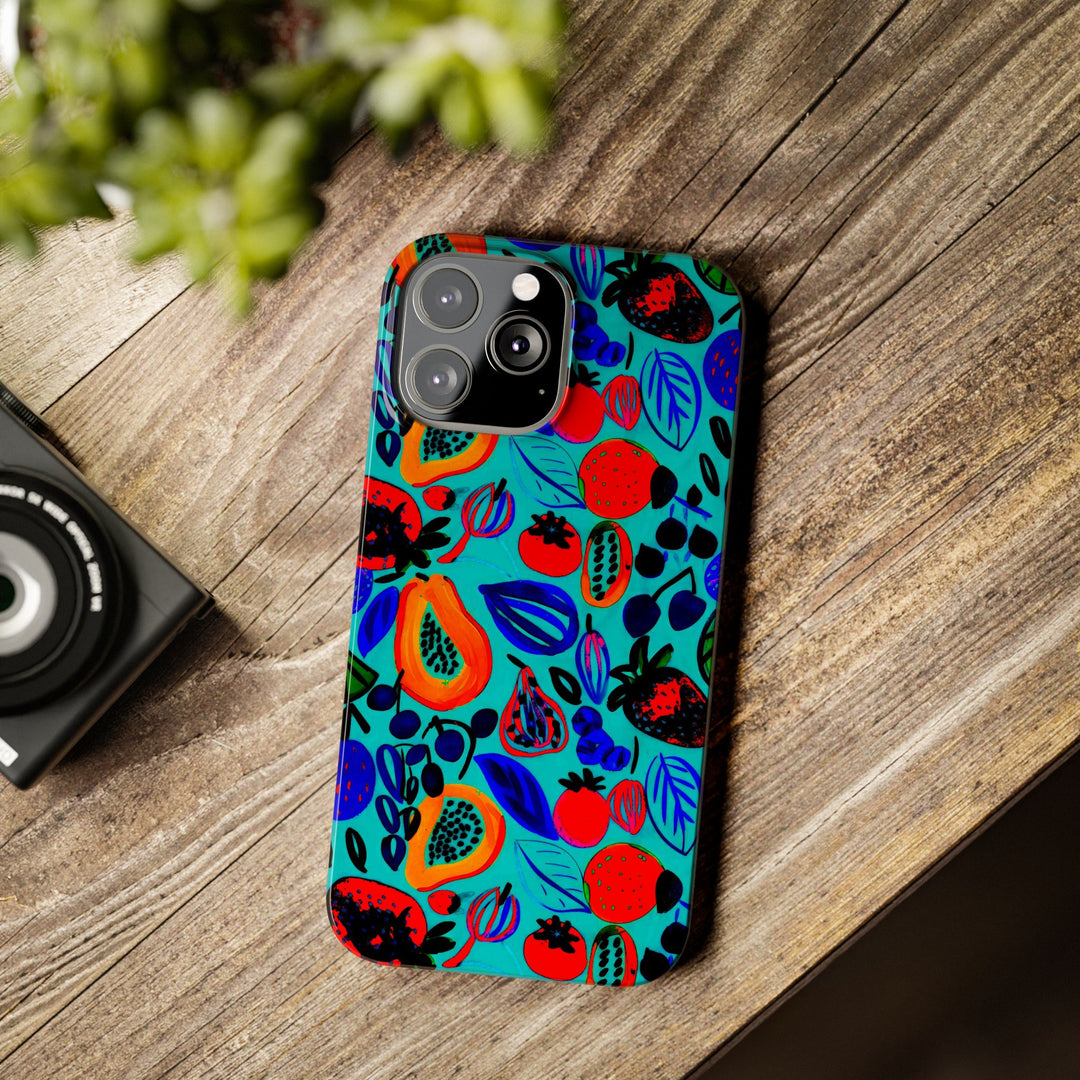 Slim Trendy Fall Fruit Gift for Her Cute Phone Cases for Iphone 16 | iPhone 15 Case | iPhone 15 Pro Max Case, Iphone 14, Iphone 14 Pro Max, Iphone 13, Slim - Studio40ParkLane