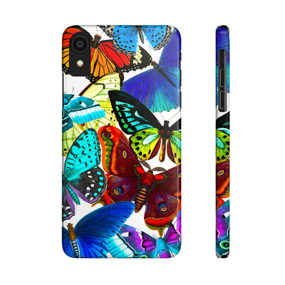 Bright Butterflies Gift for Her Cute Phone Cases for Iphone 16 Pro Max | iPhone 15 Case | iPhone 15 Pro Max Case, Iphone 14, Iphone 14 Pro Max, Iphone 13 12 11 8 7