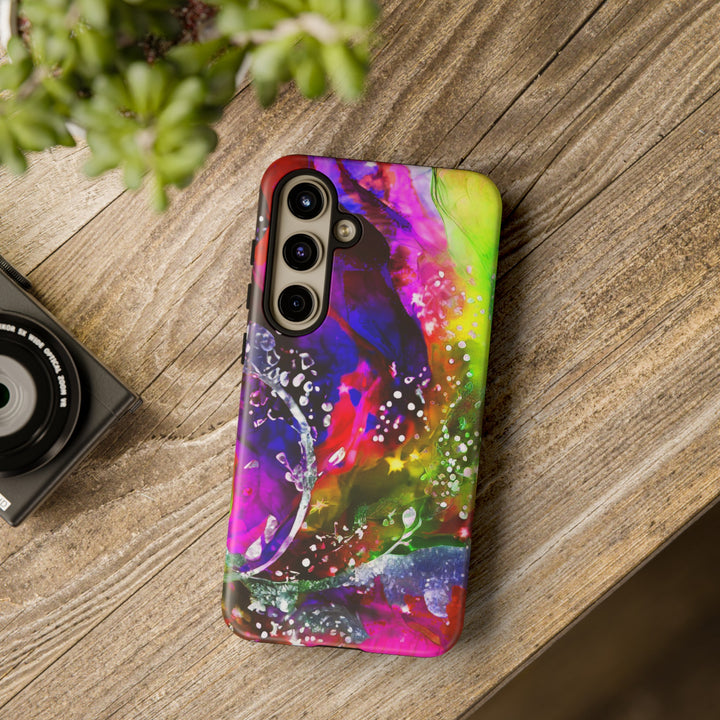 Impact Resistant, Multi Color Marble, Cute Phone Cases for Samsung S24, S23, S22, S21, IPhone 15 pro Iphone 14 pro Iphone 13 IPhone 12 Iphone 11 - Studio40ParkLane
