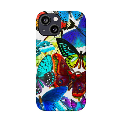 Bright Butterflies Gift for Her Cute Phone Cases for Iphone 16 Pro Max | iPhone 15 Case | iPhone 15 Pro Max Case, Iphone 14, Iphone 14 Pro Max, Iphone 13 12 11 8 7