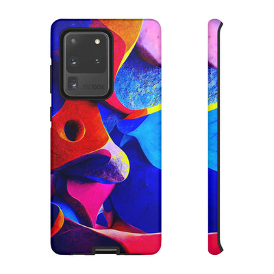 Impact Resistant, Abstract Shapes, Cute Phone Cases for Samsung S24, S23, S22, S21, IPhone 15 pro Iphone 14 pro Iphone 13 IPhone 12 Iphone 11