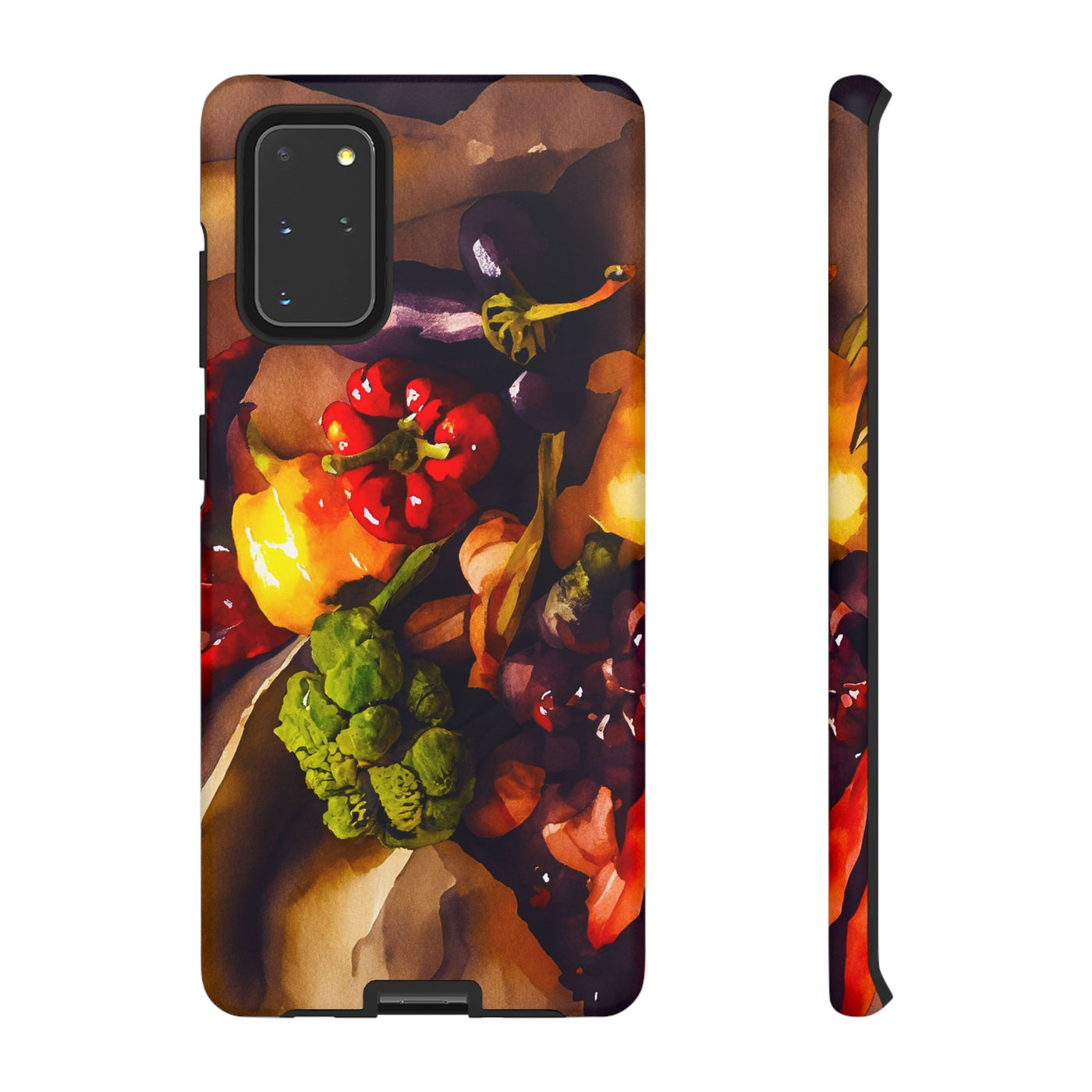 Impact Resistant, Fall Farm Vegetables, Cute Phone Cases for Samsung S24, S23, S22, S21, IPhone 15 pro Iphone 14 pro Iphone 13 IPhone 12 Iphone 11