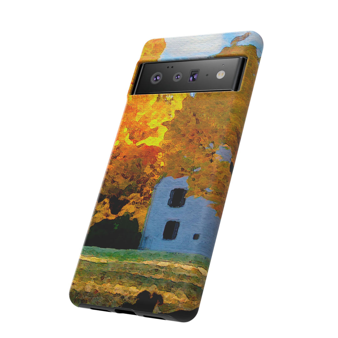 Impact Resistant, Fall Leaves Watercolor, Cute Phone Cases for Samsung S24, S23, S22, S21, IPhone 15 pro Iphone 14 pro Iphone 13 IPhone 12 Iphone 11 - Studio40ParkLane