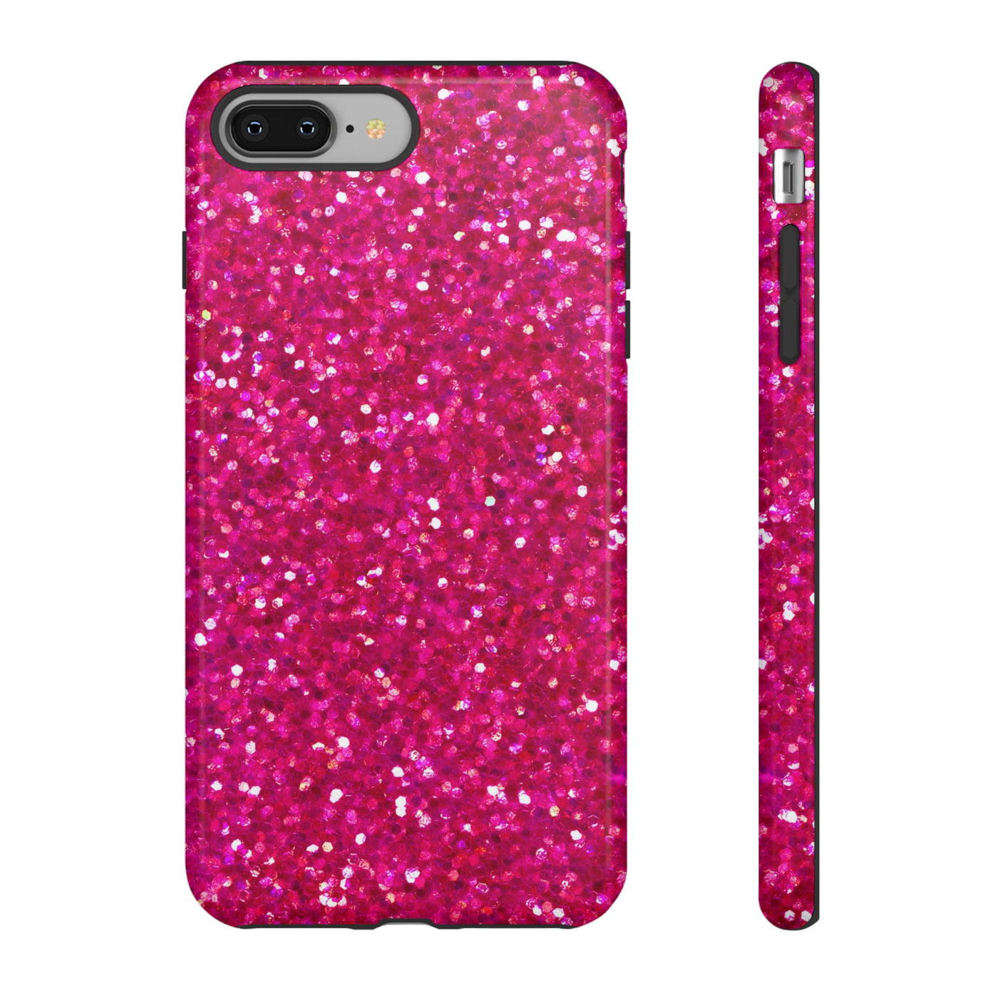 Pink Glitter Cute Phone Case, for IPhone 16 pro Max | Iphone 15, Iphone 14, IPhone 13 Case, 11 8 7, Samsung Galaxy S24, S23, S22, S21, 2 Layer Protection