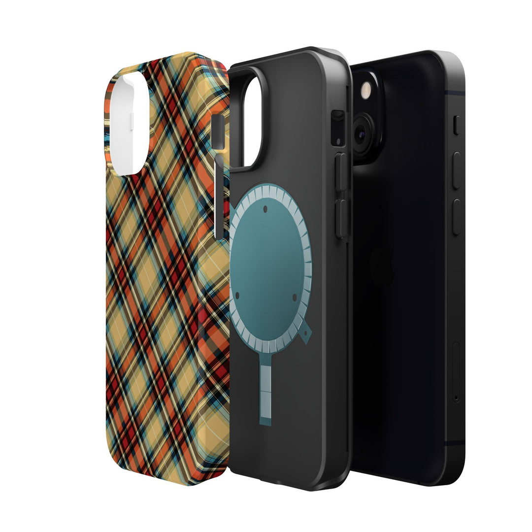 Checkered Plaid Magsafe Gift for Her Cute Phone Case for Iphone, | iPhone 16 | iPhone 15 Pro Max, Iphone 14 Pro Max, 13 12 11 10 9 8 7 - Studio40ParkLane