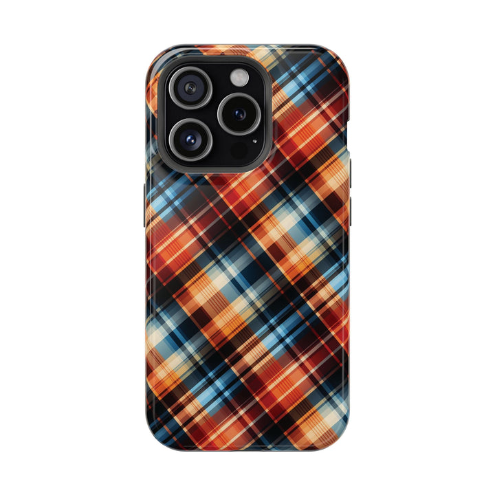 Checkered Plaid Magsafe Gift for Her Cute Phone Case for Iphone, | iPhone 16 | iPhone 15 Pro Max, Iphone 14 Pro Max, 13 12 11 10 9 8 7 - Studio40ParkLane