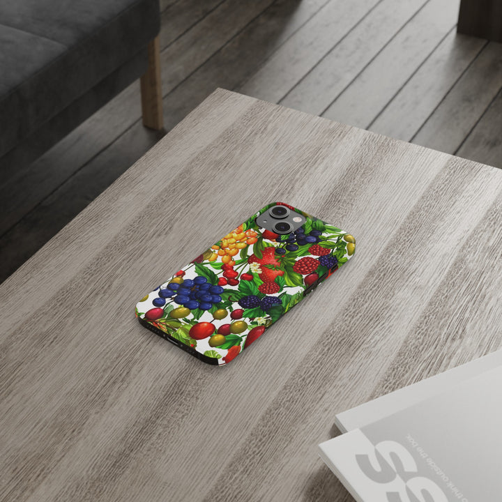 Slim Cute Phone Cases for Iphone - | iPhone 15 Case | iPhone 15 Pro Max Case, Iphone 14 Case, Iphone 14 Pro Max, Iphone 13, Summer Mixed Fruit - Studio40ParkLane