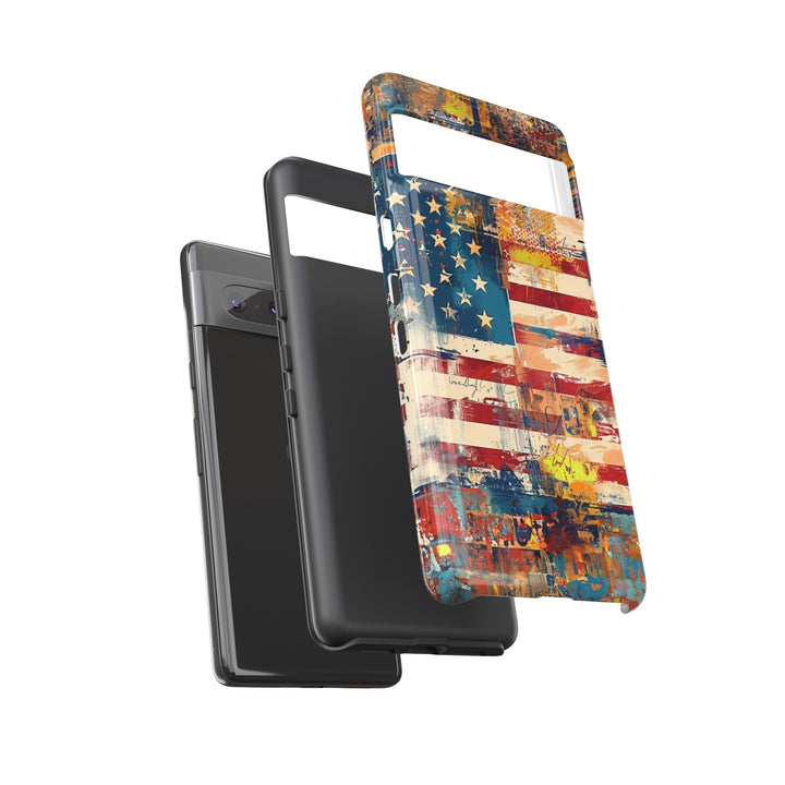 Impact Resistant, American Flag, Cute Phone Cases for Samsung S24, S23, S22, S21, IPhone 15 pro Iphone 14 pro Iphone 13 IPhone 12 Iphone 11 - Studio40ParkLane