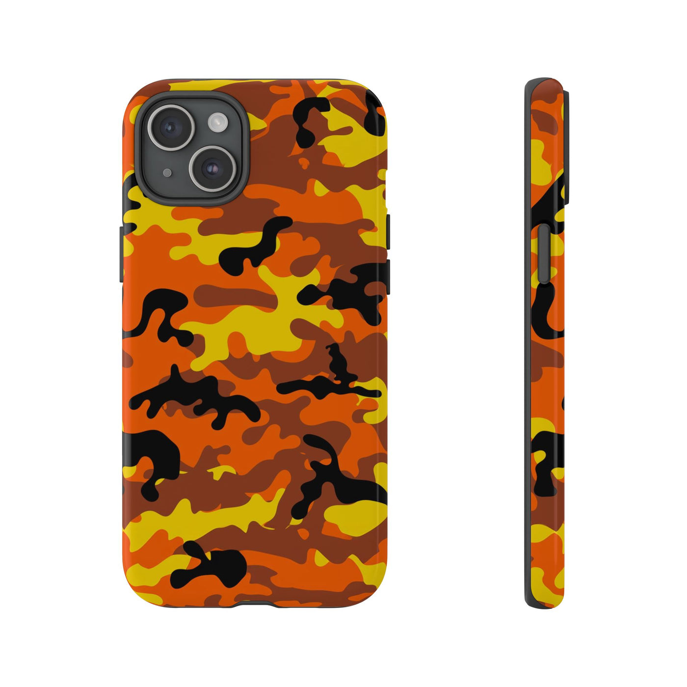 Impact Resistant, Fall camo Camouflage, Cute Phone Cases for Samsung S24, S23, S22, S21, IPhone 15 pro Iphone 14 pro Iphone 13 IPhone 12 Iphone 11