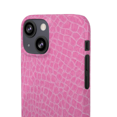 Snap Non Leather Pink Color Pattern Gift for Her Cute Phone Cases for Samsung Galaxy S24, S23, S22, S21, S20, Plus, Ultra, Iphone 16, 15, 14, Pro and Max - Studio40ParkLane