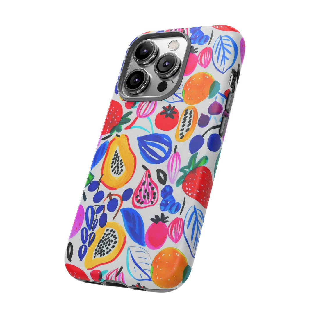 Summer Fruit Cute Tough Phone Case - For Apple iPhone 17, 16 Pro Max, 15 Pro Max, 14 Plus 13 Pro 12, Samsung Galaxy S26, S25, S24 Plus Ultra