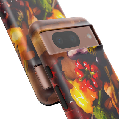 Impact Resistant, Fall Farm Vegetables, Cute Phone Cases for Samsung S24, S23, S22, S21, IPhone 15 pro Iphone 14 pro Iphone 13 IPhone 12 Iphone 11