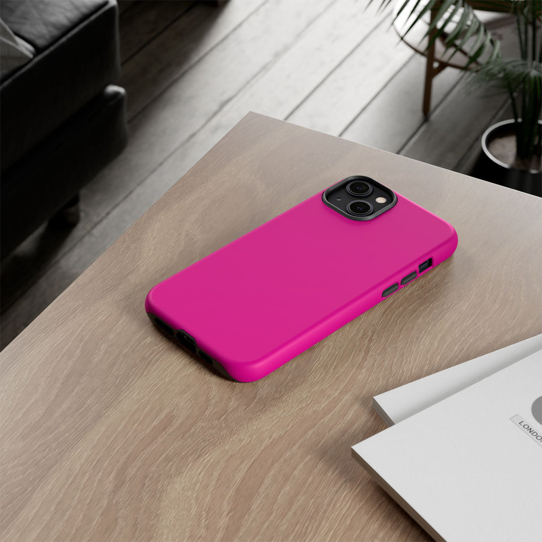 Cute Fun Cool Bright Pink Phone Case for, Samsung Galaxy S24, S23, S22, S21, IPhone 16 Case | Iphone 15, Iphone 14, IPhone 13 Case - Studio40ParkLane