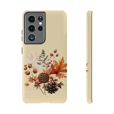 Fall Leaves Foliage Cute Phone Case for, Samsung Galaxy S24, S23, S22, S21, IPhone 16 Case | Iphone 15, Iphone 14, IPhone 13 Case Mom Dad Gift