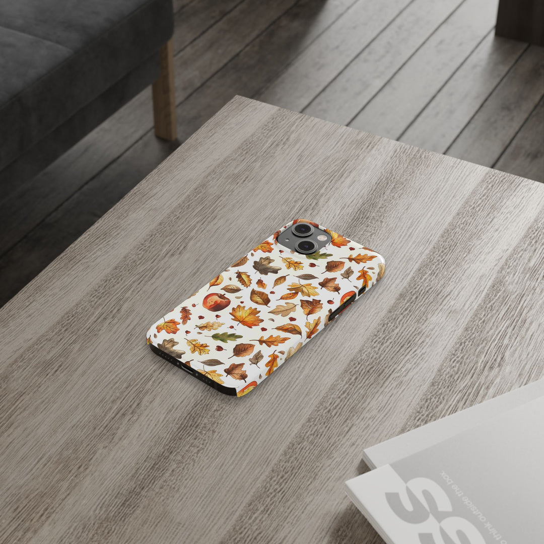 Slim Fall Autumn Leaves Gift for Her Cute Phone Cases for Iphone 16 | iPhone 15 Case | iPhone 15 Pro Max Case, Iphone 14, Iphone 14 Pro Max, Iphone 13, Slim - Studio40ParkLane