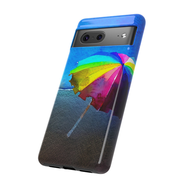 Cute Samsung Case | Cool Iphone Case | Summer Colorful Beach Parasol, Samsung S24, S23, S22, S21, IPhone 15 Case | Iphone 14 Case, Iphone 13 Case - Studio40ParkLane