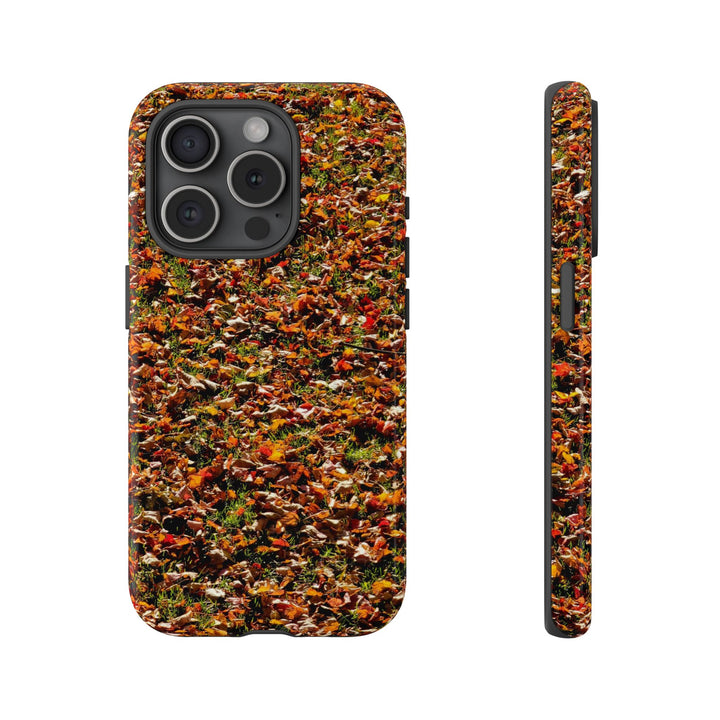 Impact Resistant, Fall Leaves Collage, Cute Phone Cases for Samsung S24, S23, S22, S21, IPhone 15 pro Iphone 14 pro Iphone 13 IPhone 12 Iphone 11 - Studio40ParkLane